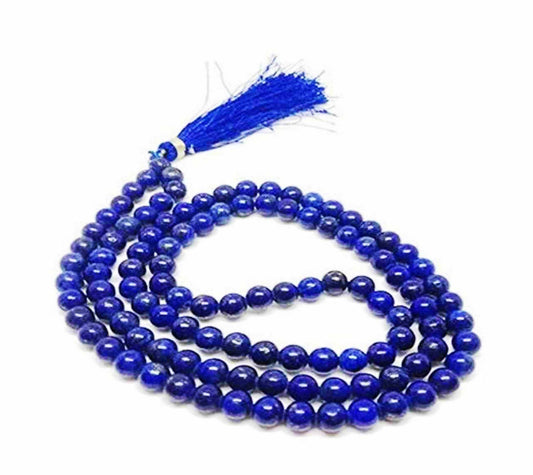 LAPIS LAZULI MALA (8MM) - PoojaProducts.com