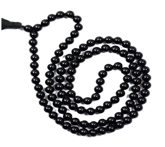 BLACK TOURMALINE MALA - PoojaProducts.com