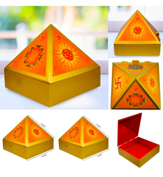 PYRAMID MONEY BOX - PoojaProducts.com