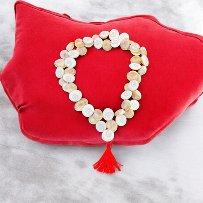 Gomati Chakra Mala 54+1 Beads (THIS PRODUCT AVAILABLE ONLY INSIDE INDIA)