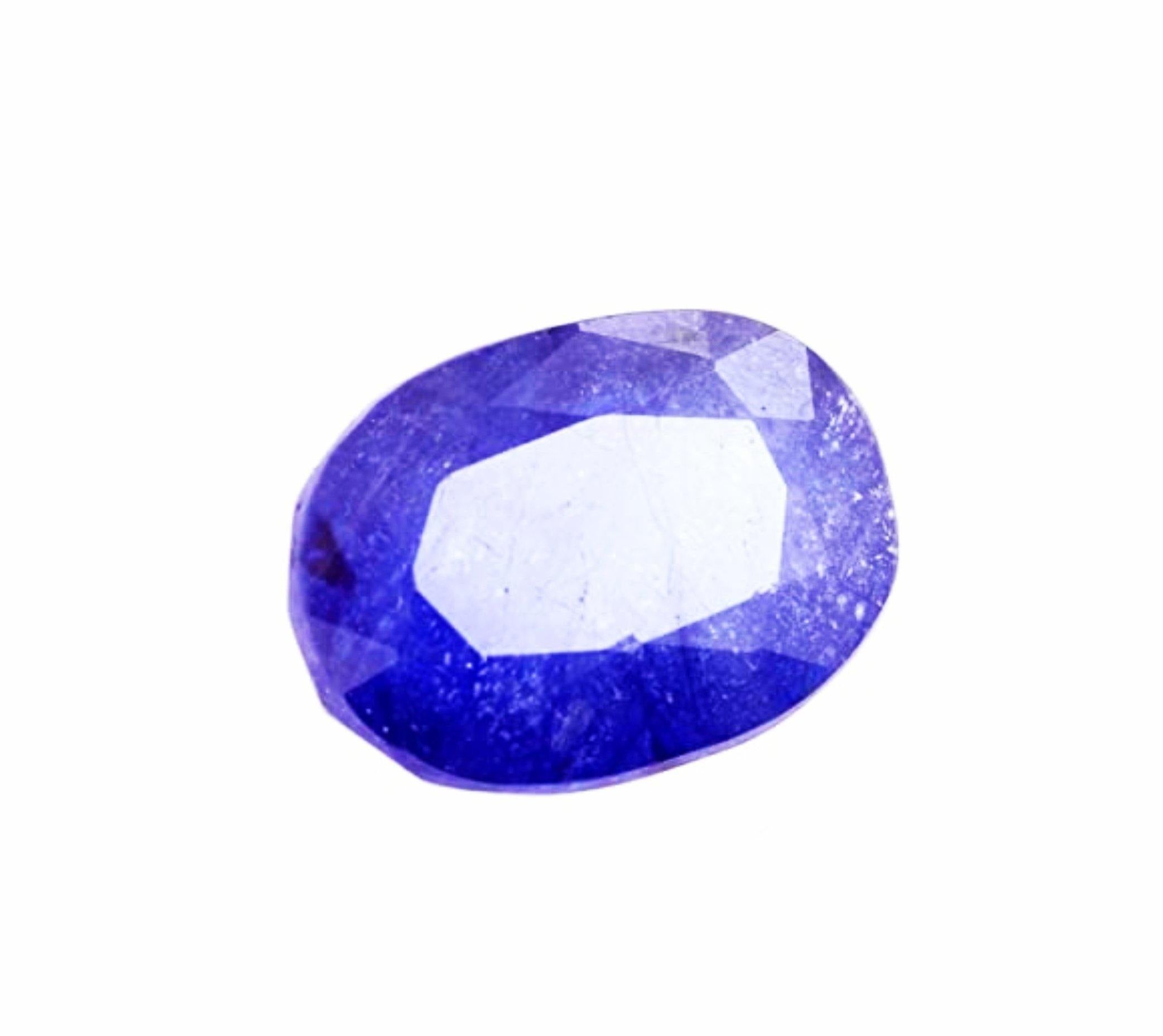 8 carat deals blue sapphire