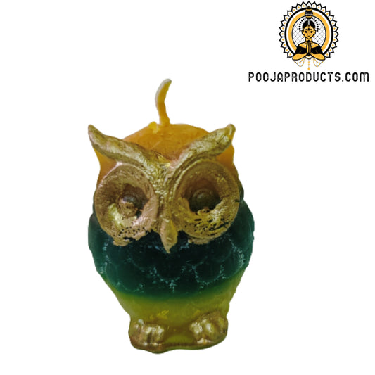 Owl Candle